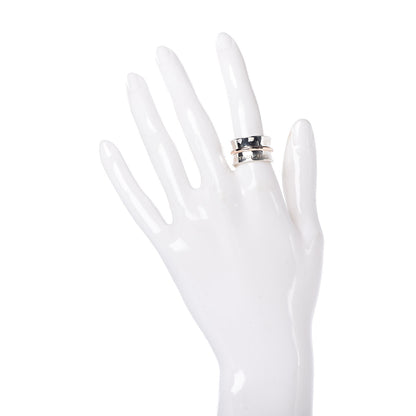 Tiffany Sterling Silver Rubedo 1837 Wide Band Ring 50 5.50 2 of 5