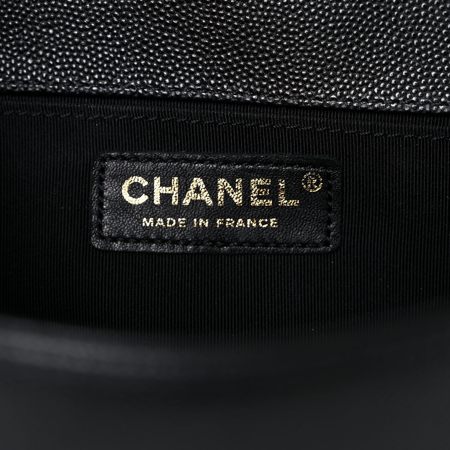 Chanel Caviar Quilted Medium Boy Flap Black 6 of 12
