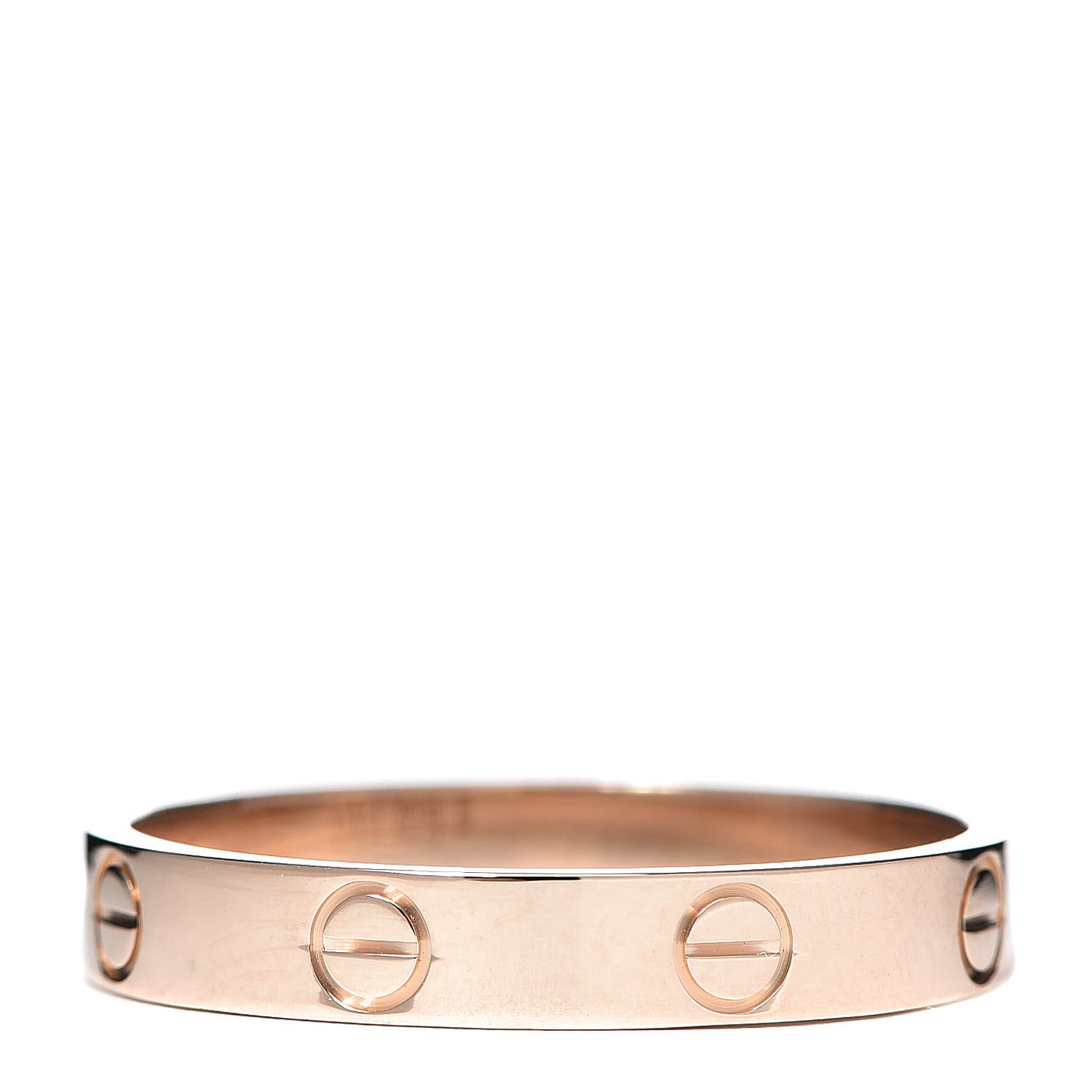 18K Pink Gold 3.5mm LOVE Wedding Band Ring 59 8.75