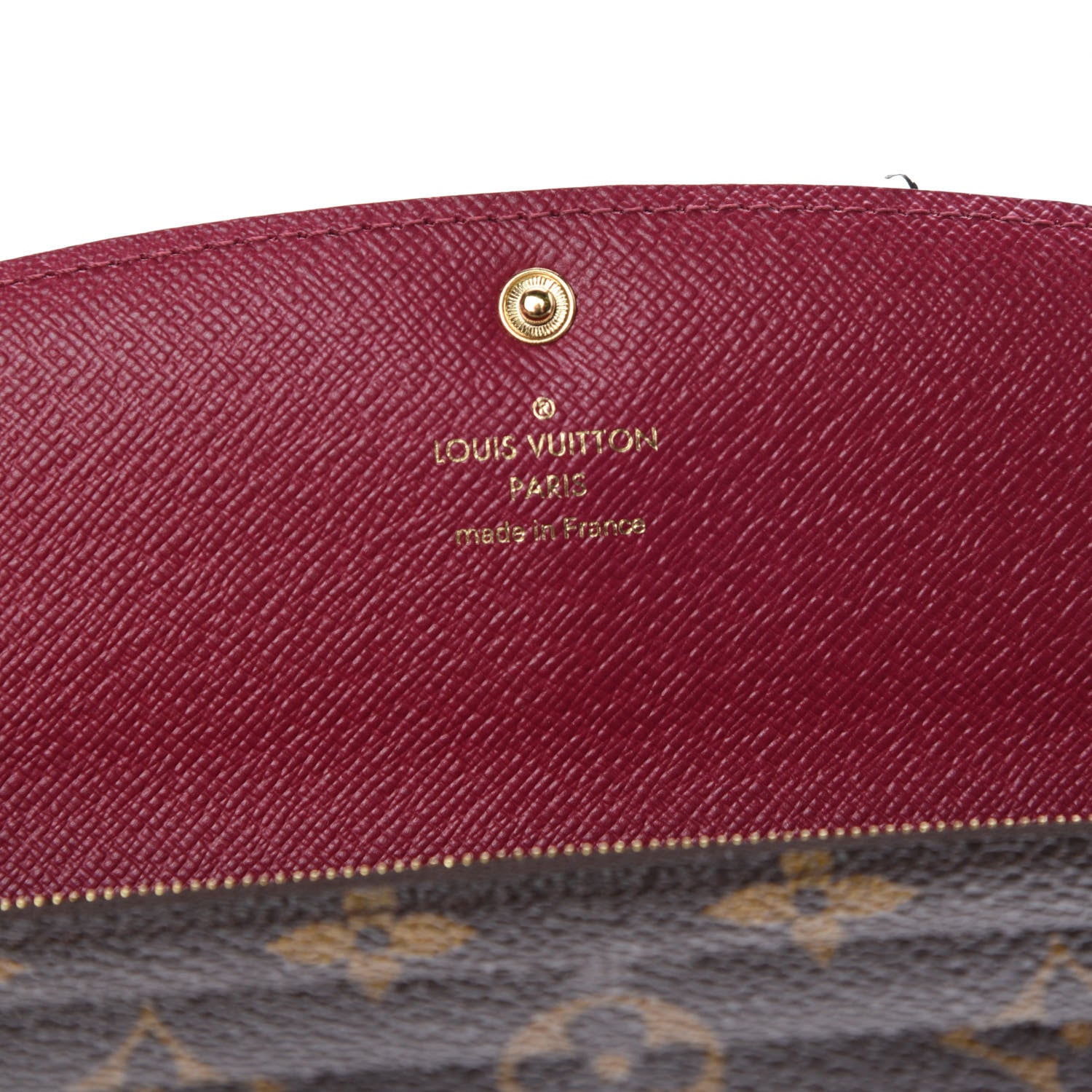 Louis Vuitton Monogram Emilie Wallet Fuchsia 6 of 9