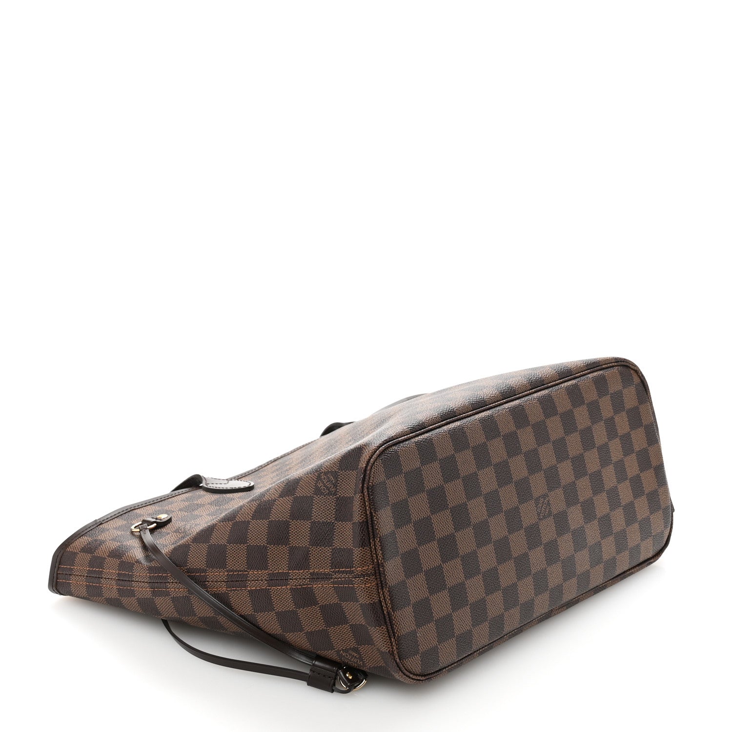 Louis Vuitton Damier Ebene Neo Neverfull MM Rose Ballerine 5 of 13