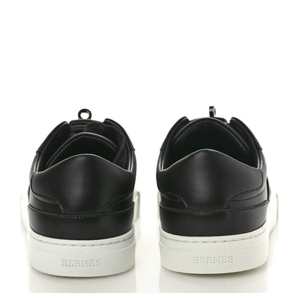Hermes Calfskin Day Sneakers 35 Black 5 of 11