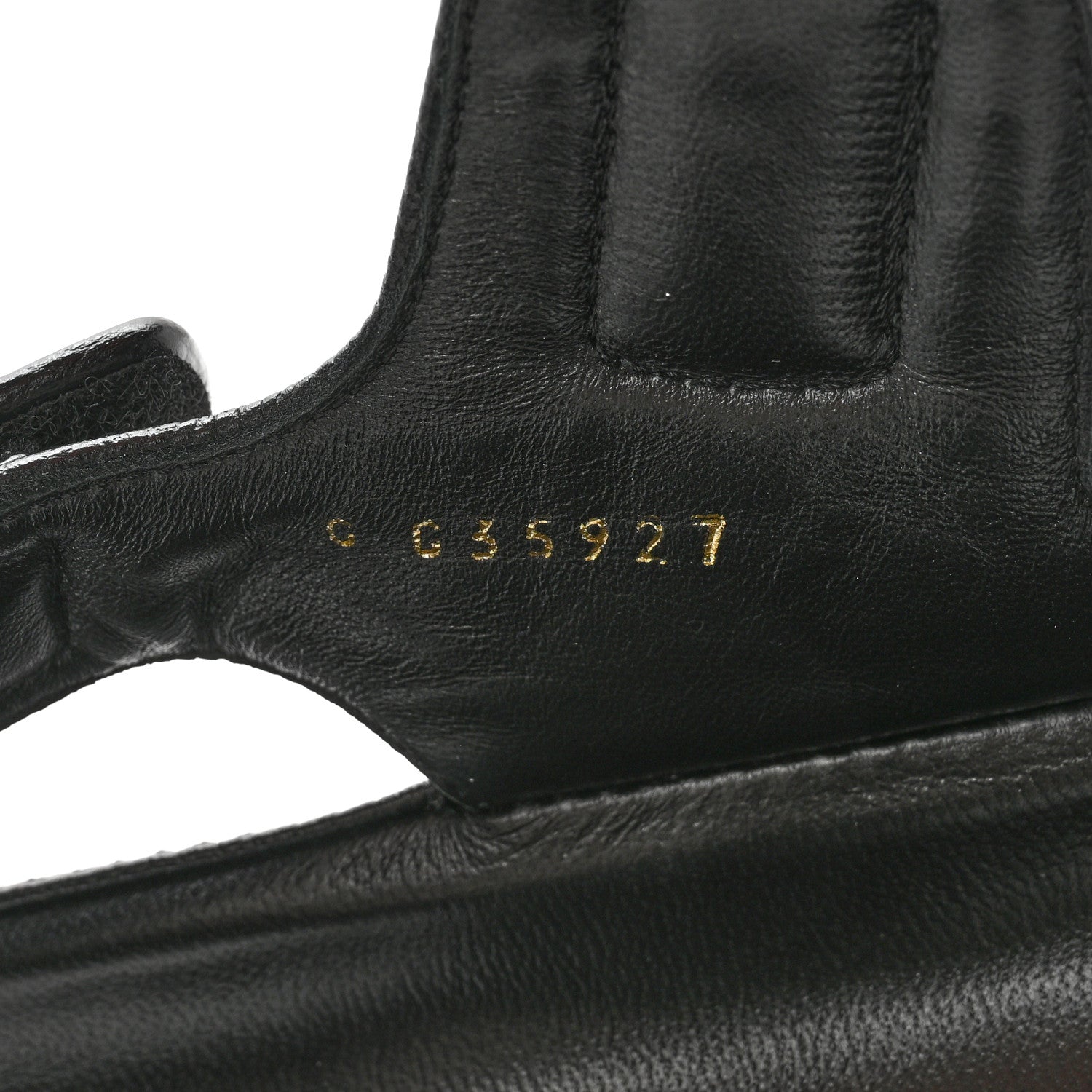 Chanel Grained Calfskin Velcro Dad Sandals 38 Black 8 of 11