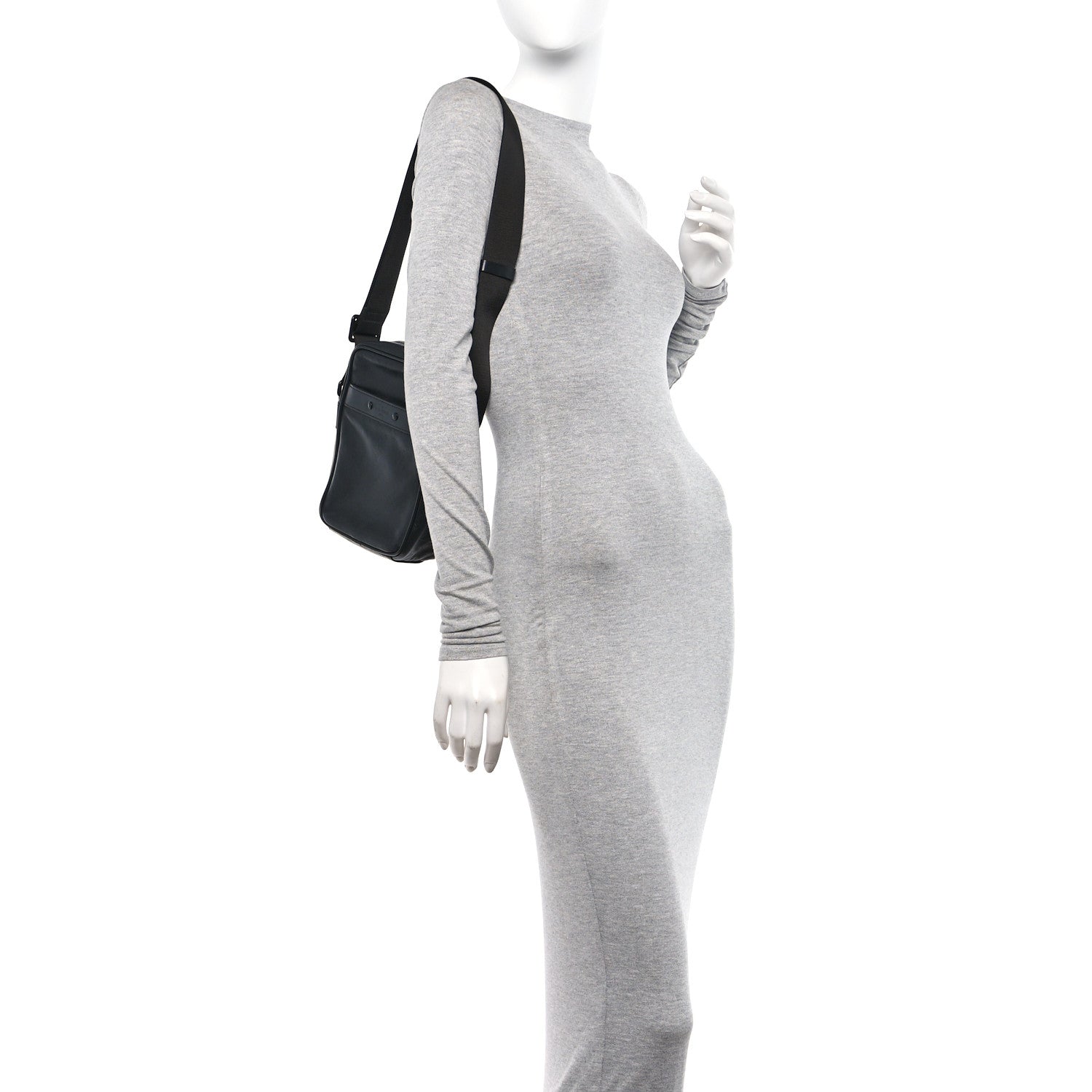 Louis Vuitton Calfskin Monogram Shadow Danube PM Black 2 of 12