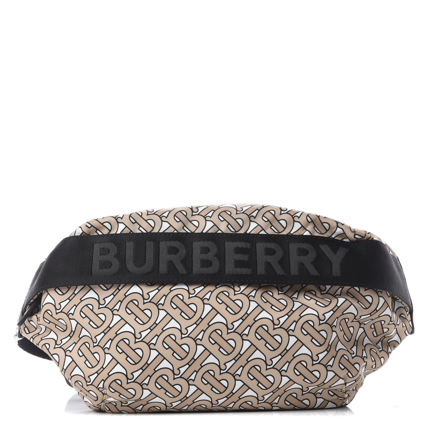Burberry Nylon Monogram Sonny Bum Bag Beige 1 of 9