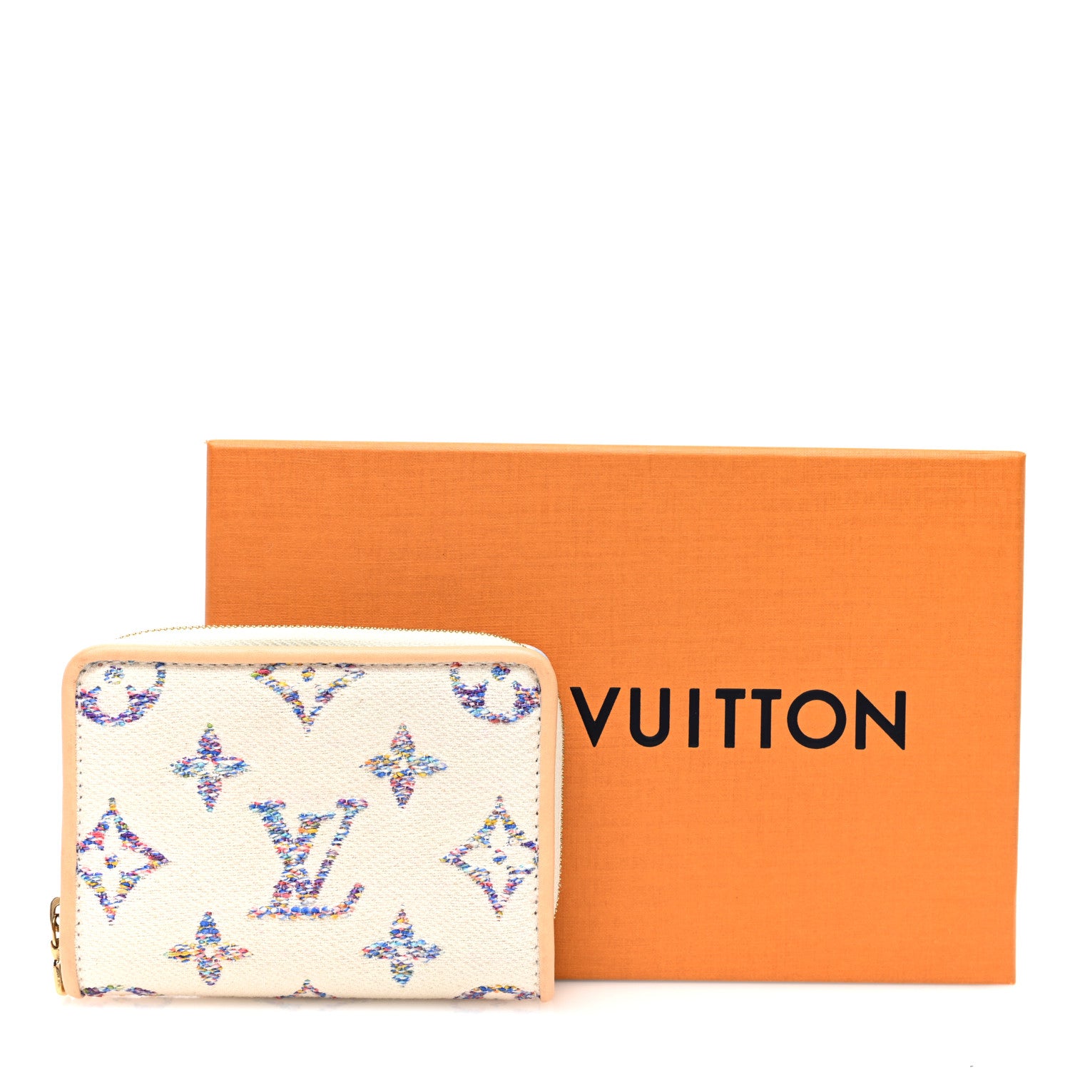 Louis Vuitton Monogram Jacquard Lou Wallet White 8 of 8
