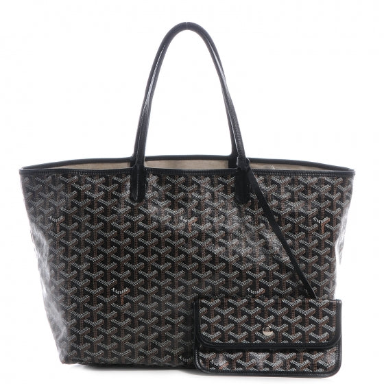 Goyard Goyardine Saint Louis PM Black 1 of 8
