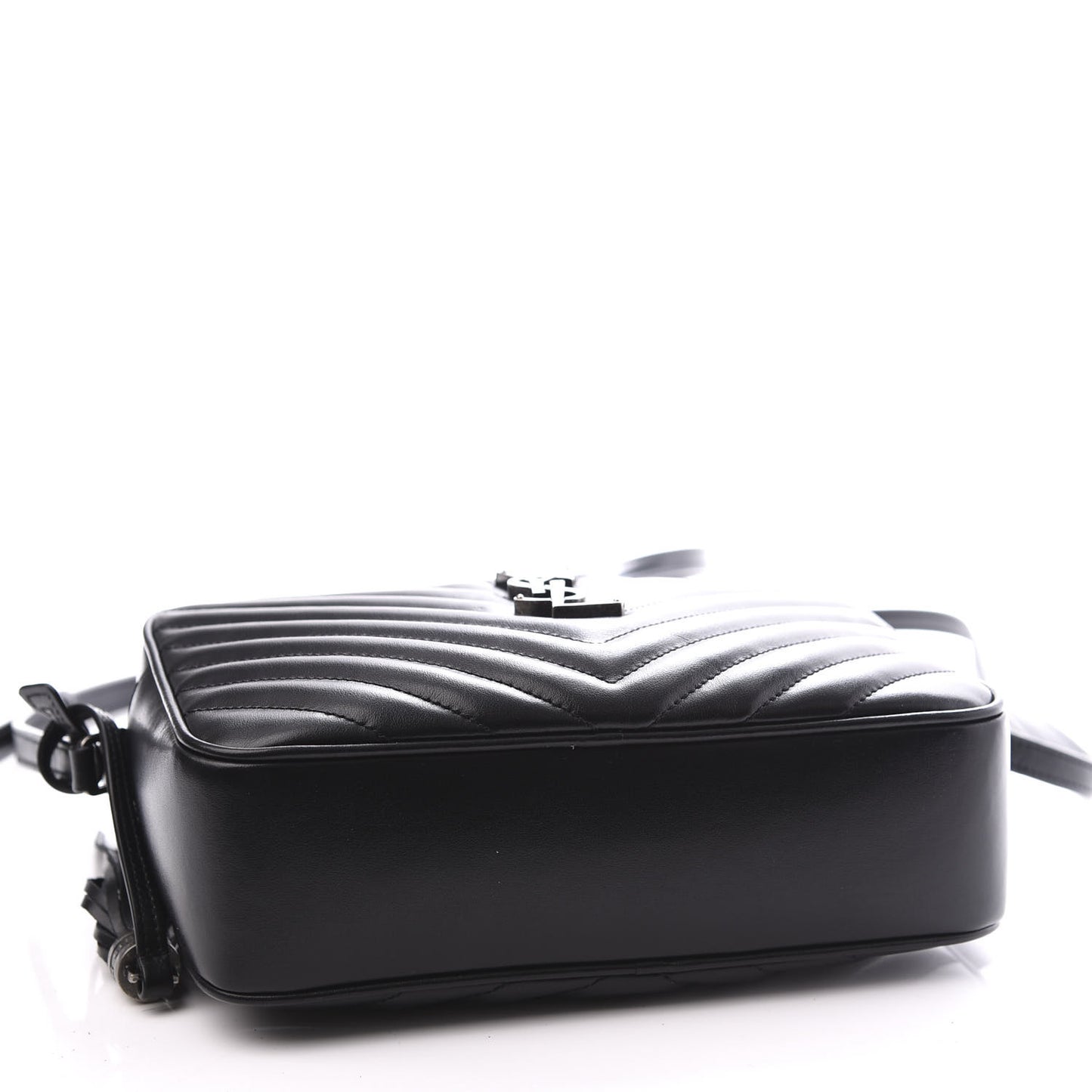 Calfskin Matelasse Monogram Lou Camera Bag Black