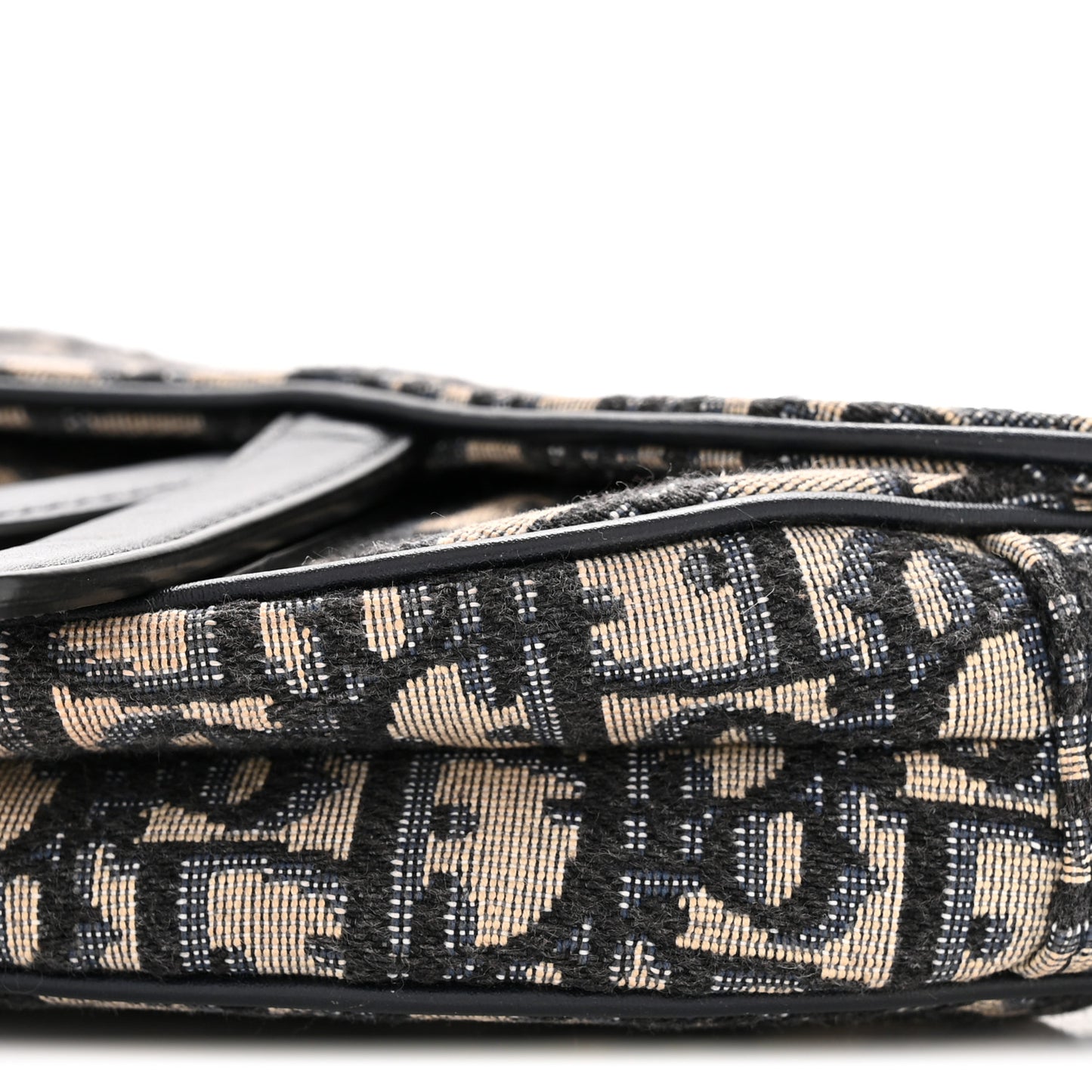 Oblique Mini Saddle Bag Blue