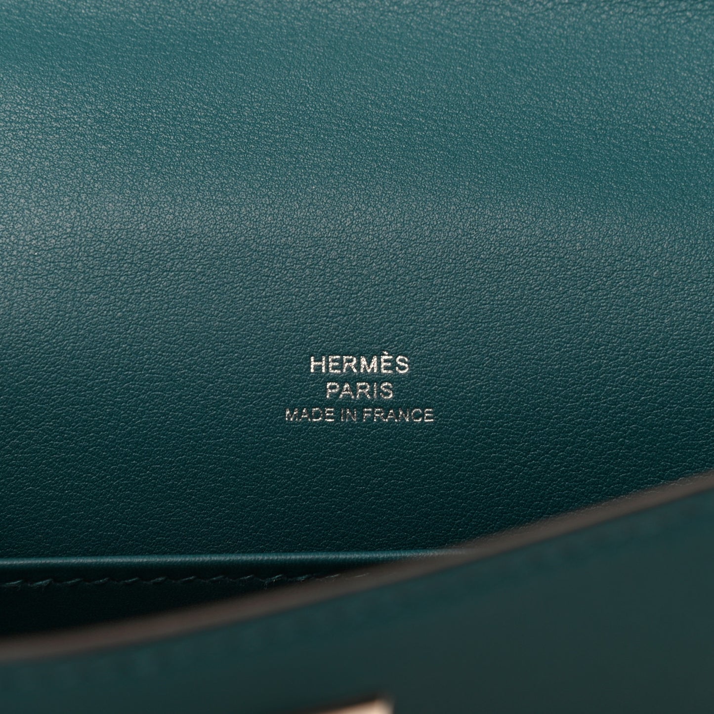 Swift Kelly Pochette Clutch Vert Bosphore