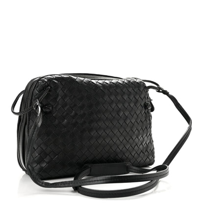 Bottega Veneta Nappa Intrecciato Nodini Bag Black 3 of 14