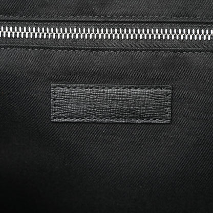Burberry PVC Check Abbeydale Simple Backpack Black Grey 6 of 12