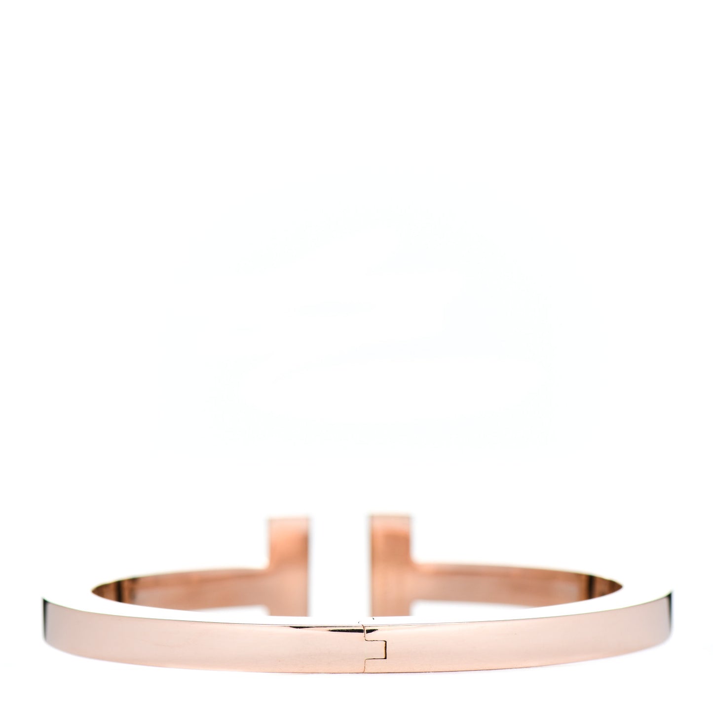 18K Rose Gold T Square Bracelet