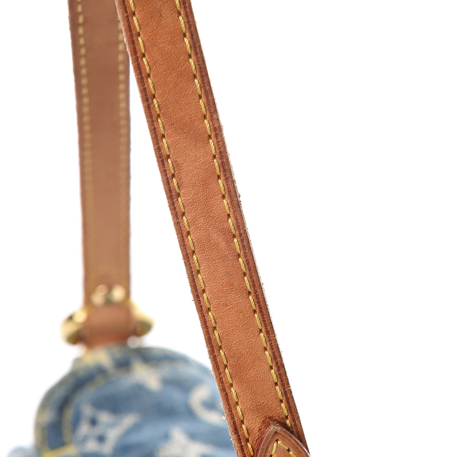 Louis Vuitton Monogram Denim Mini Pleaty Blue 12 of 14