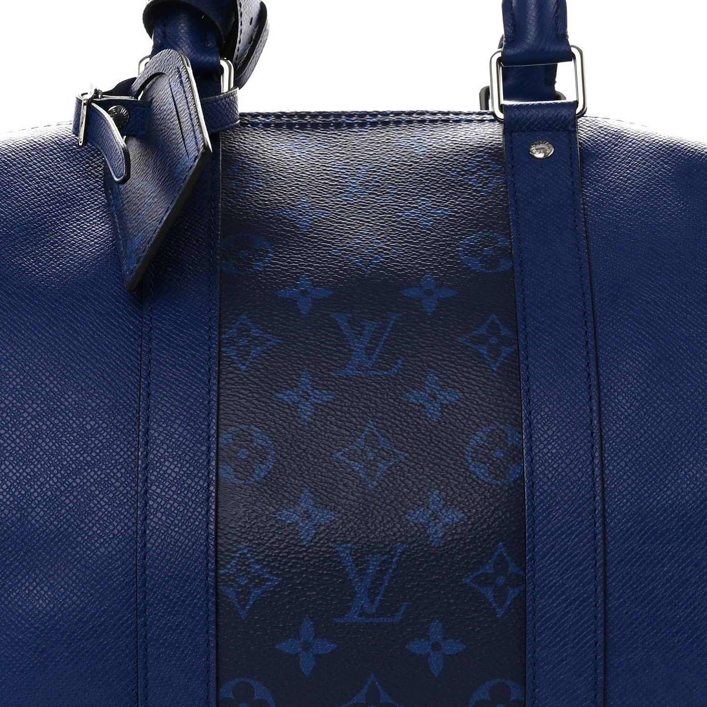 Taiga Monogram Eclipse Keepall Bandouliere 50 Pacific Blue
