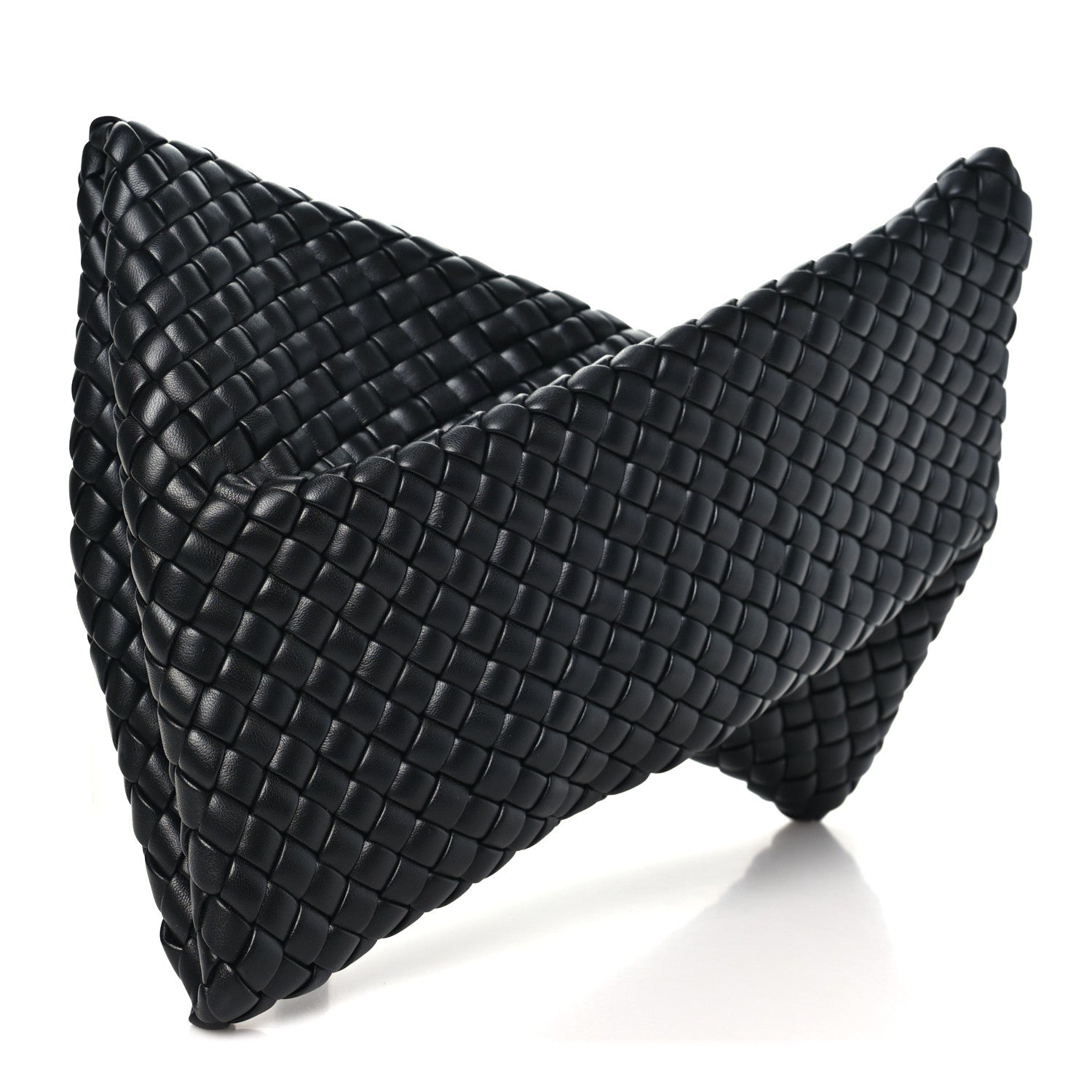 Bottega Veneta Nappa Intrecciato Crisscross Clutch Black 3 of 7