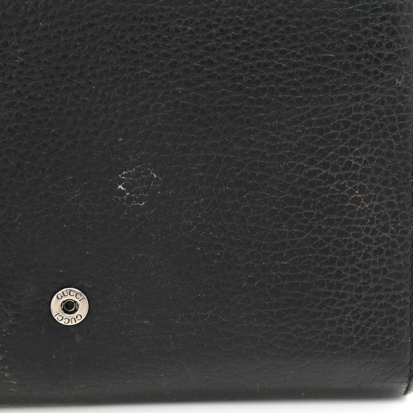 Calfskin Mini Dionysus Chain Wallet Black