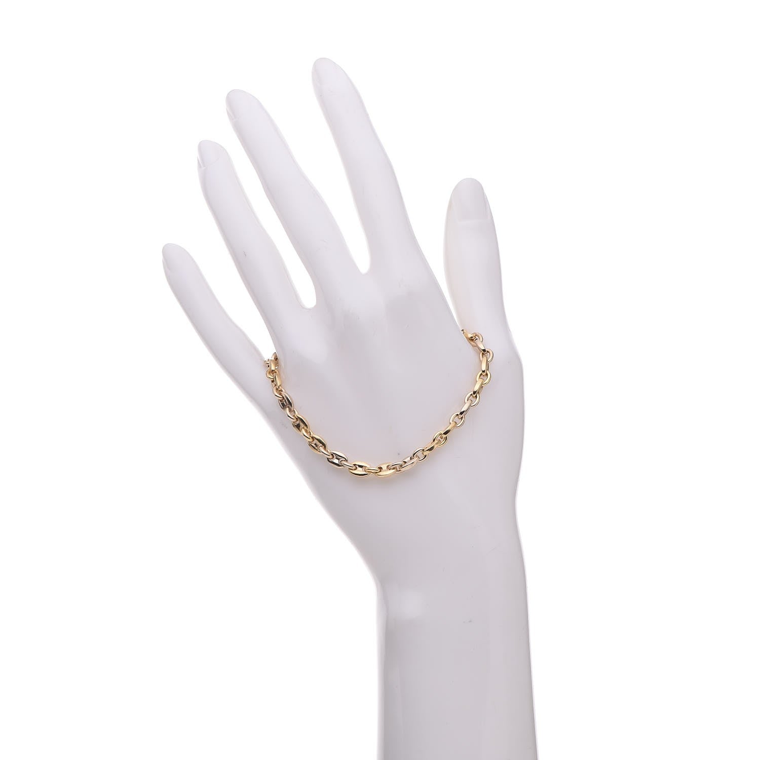 Cartier 18K Yellow Gold Link Bracelet 2 of 6