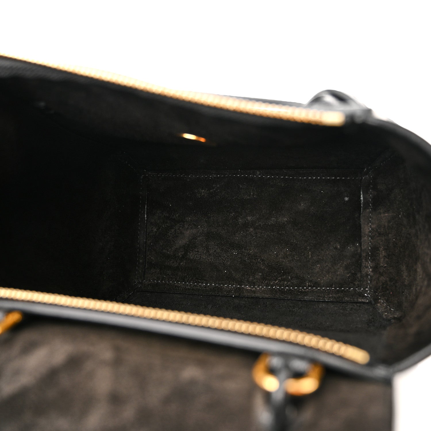 Celine Grained Calfskin Nano Belt Bag Black 5 of 11