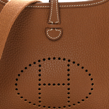 Hermes Taurillon Clemence Evelyne TPM Gold 8 of 11