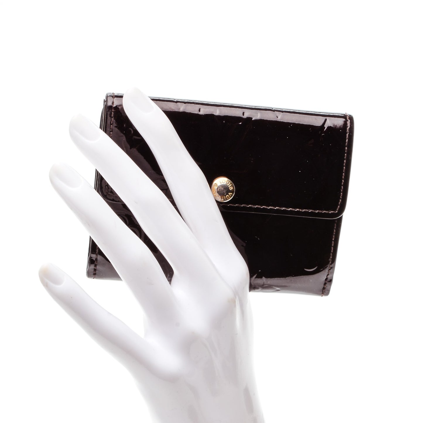 Vernis Business Card Holder Amarante