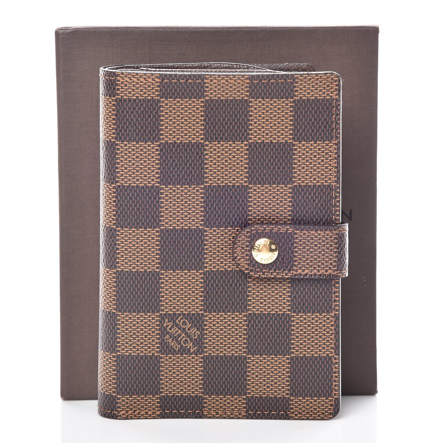 Louis Vuitton Damier Ebene French Purse Wallet 11 of 11