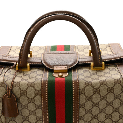 Gucci Monogram Web Train Cosmetic Case Brown 7 of 16