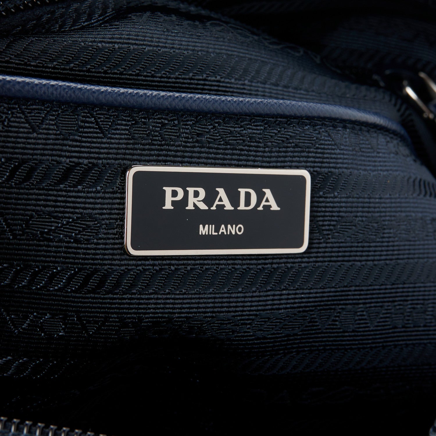 Prada Tessuto Nylon Camouflage Messenger Bag Royal 6 of 11