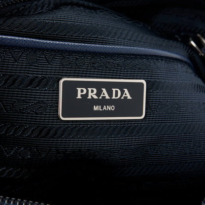 Prada Tessuto Nylon Camouflage Messenger Bag Royal 6 of 11