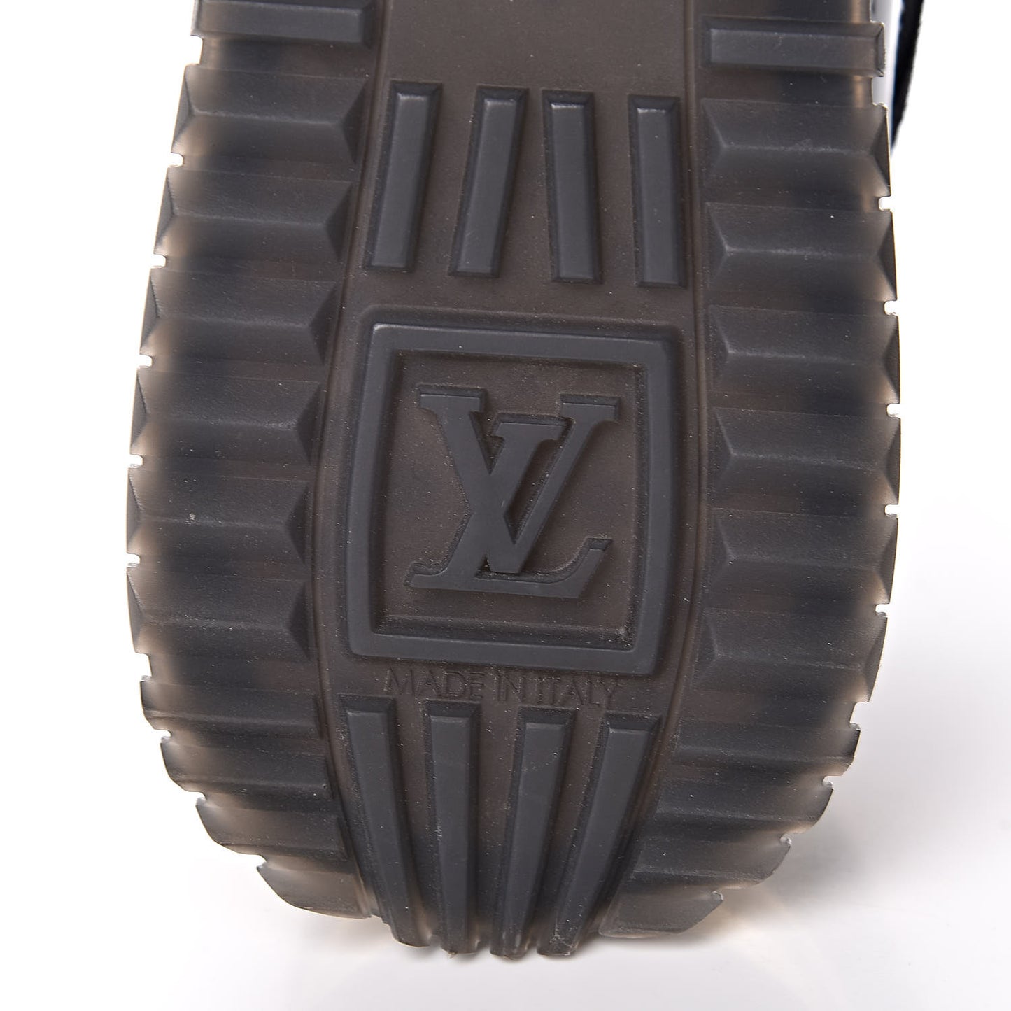 Suede Monogram Run Away Sneakers 38 Black