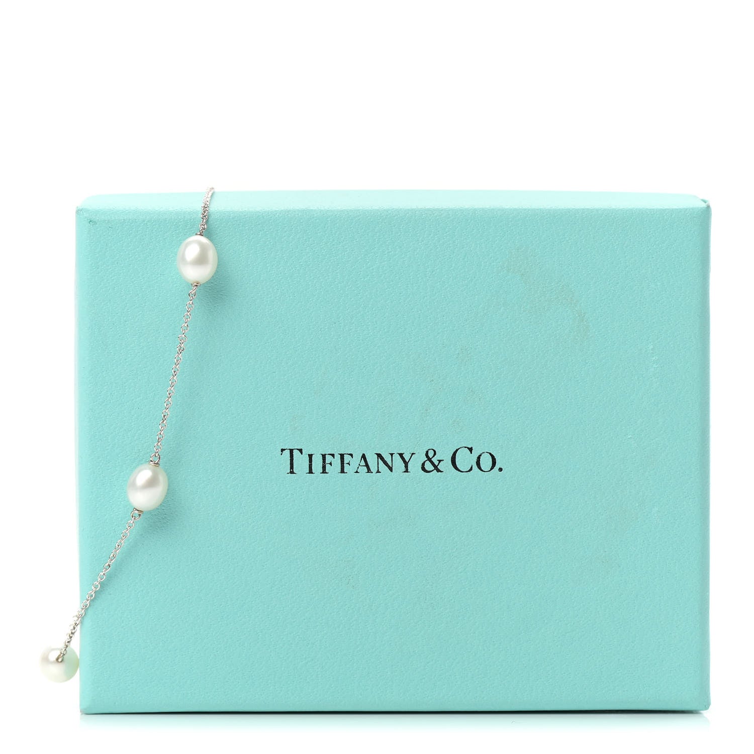 Tiffany Sterling Silver Pearl Elsa Peretti Pearls By The Yard Bracelet 6 of 6