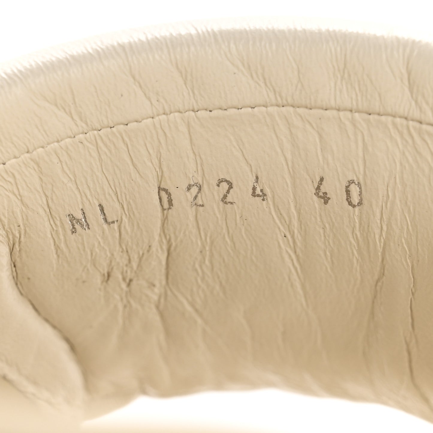 LV Bliss Womens Comfort Mules 40 Ecru