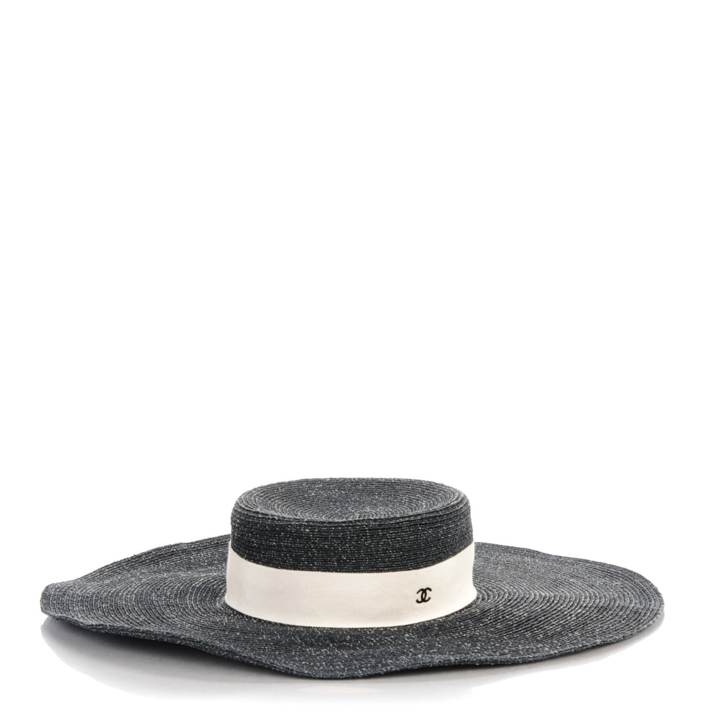 Woven CC Wide Brim Hat M Navy
