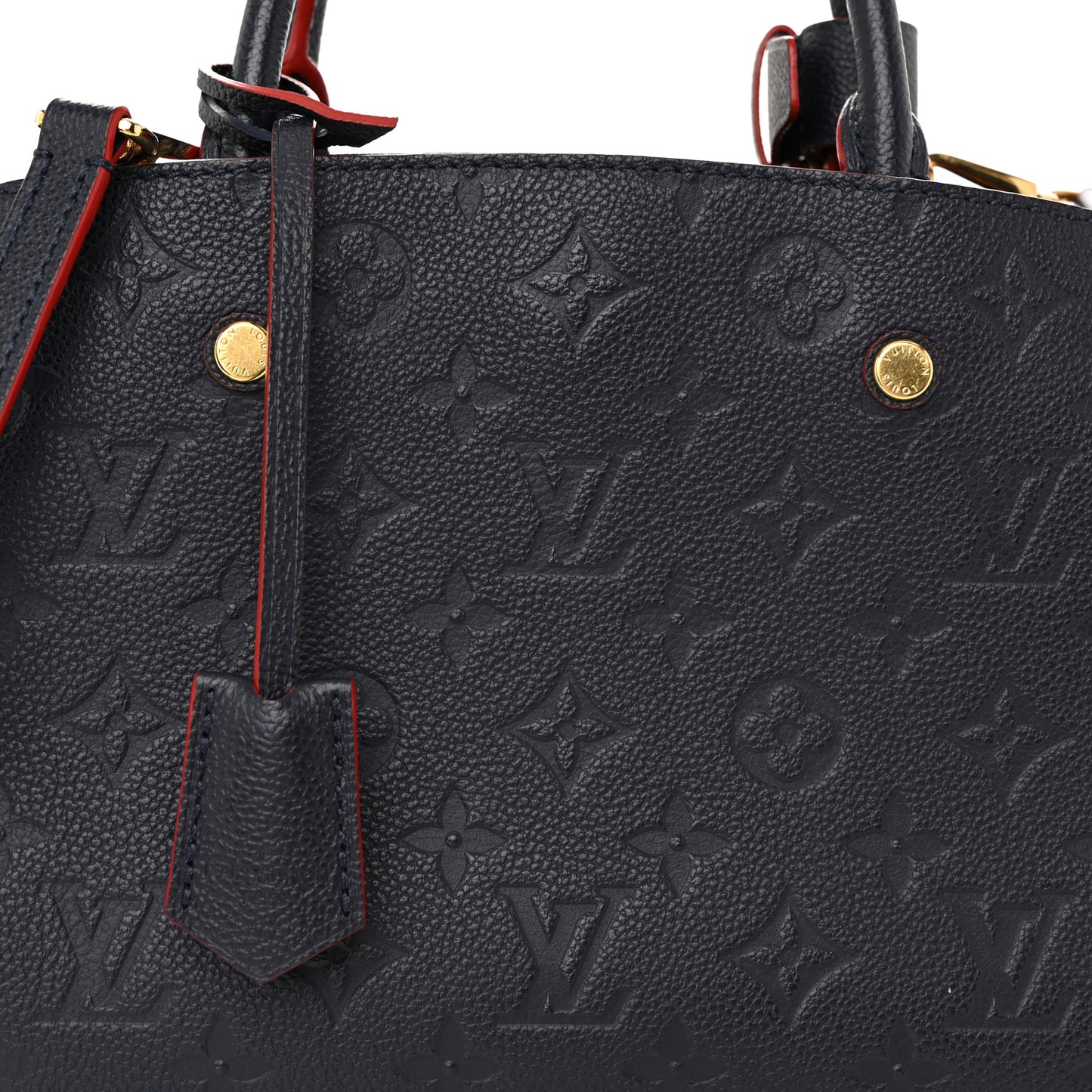 Empreinte Montaigne BB Marine Rouge