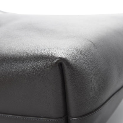 Saint Laurent Calfskin Large Shopping Tote Coal 12 of 15