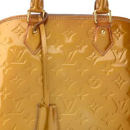 Louis Vuitton Vernis Alma PM Beige Poudre 8 of 15
