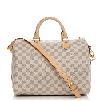 Louis Vuitton Damier Azur Speedy Bandouliere 30 1 of 7