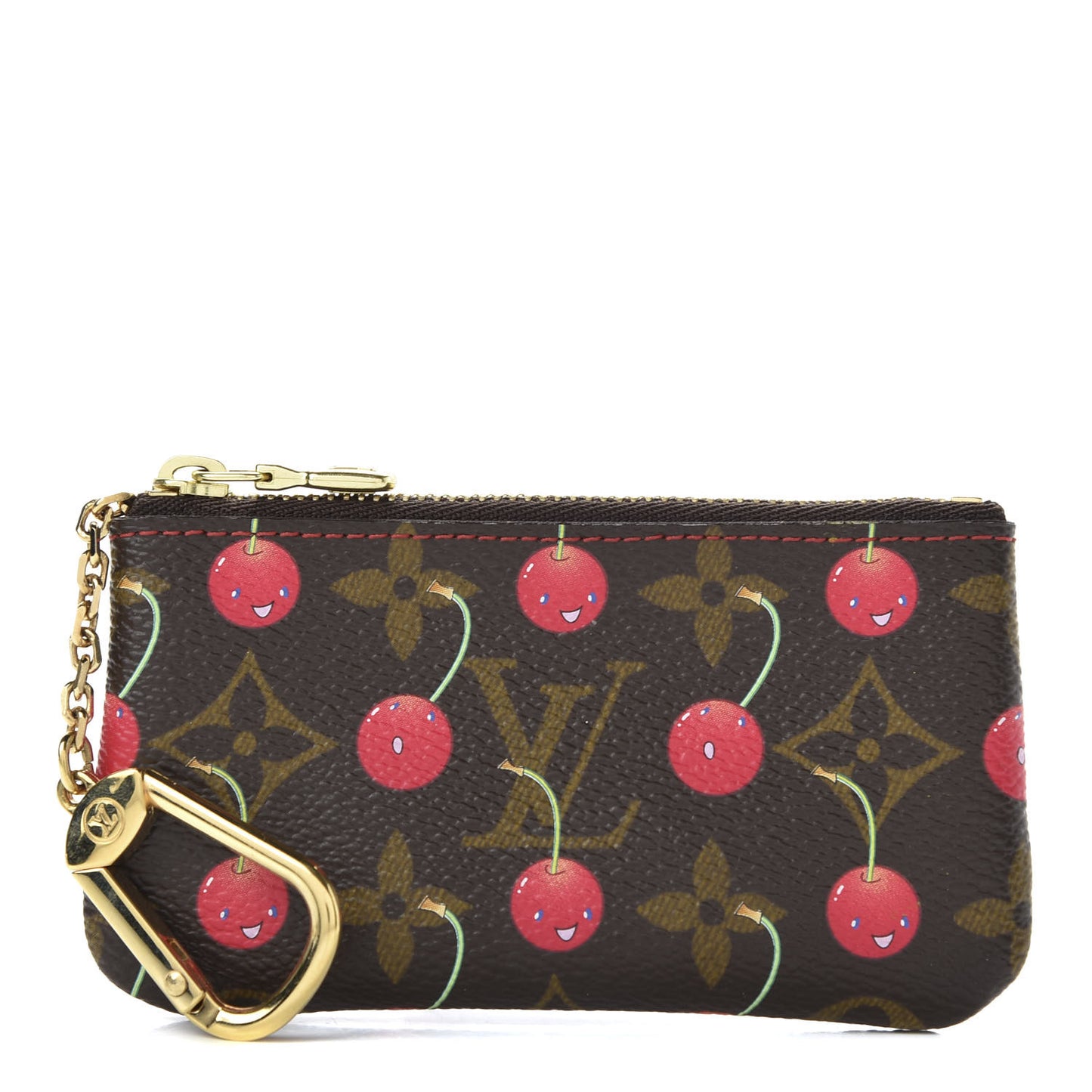 Monogram Cerises Key Pouch