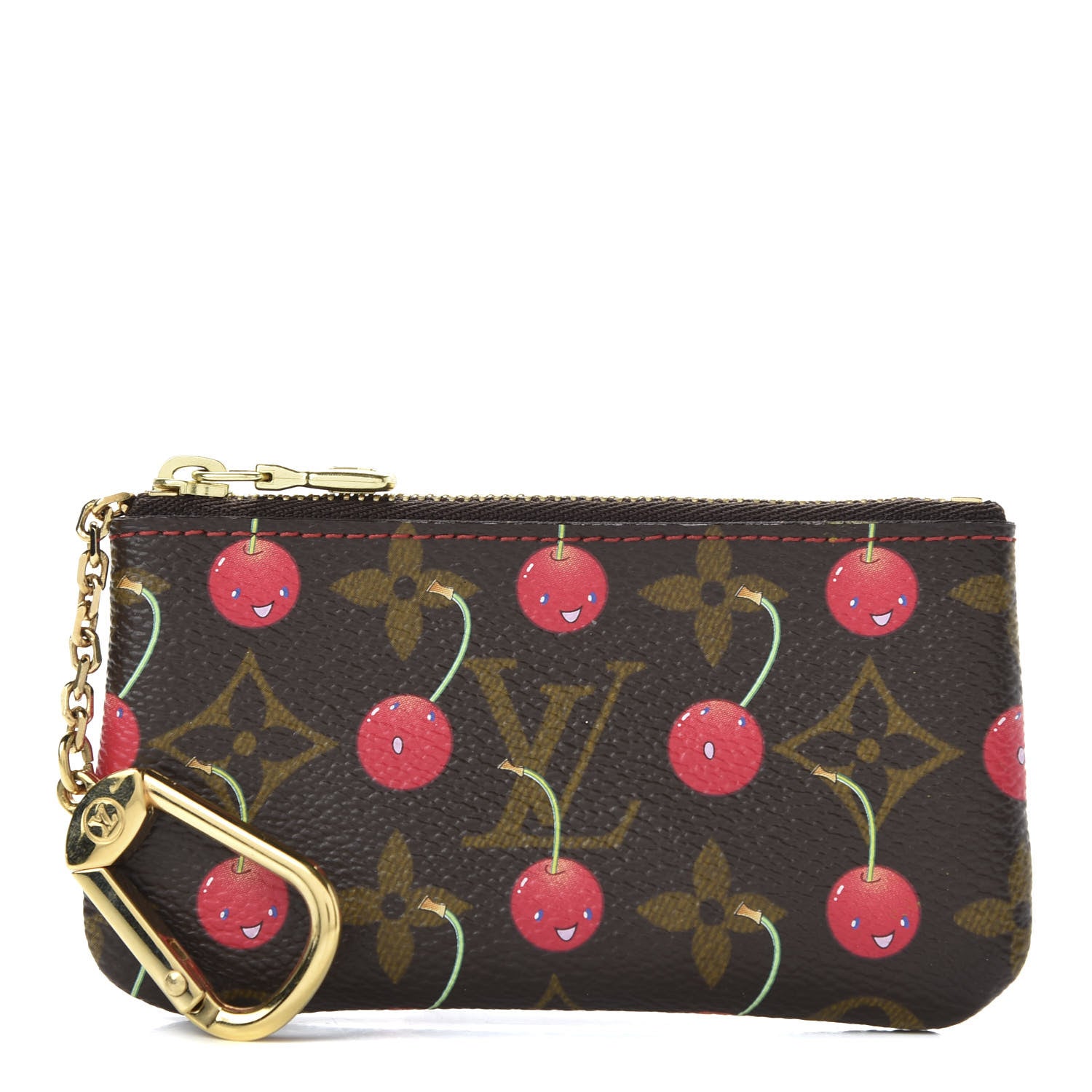 Louis Vuitton Monogram Cerises Key Pouch 1 of 9