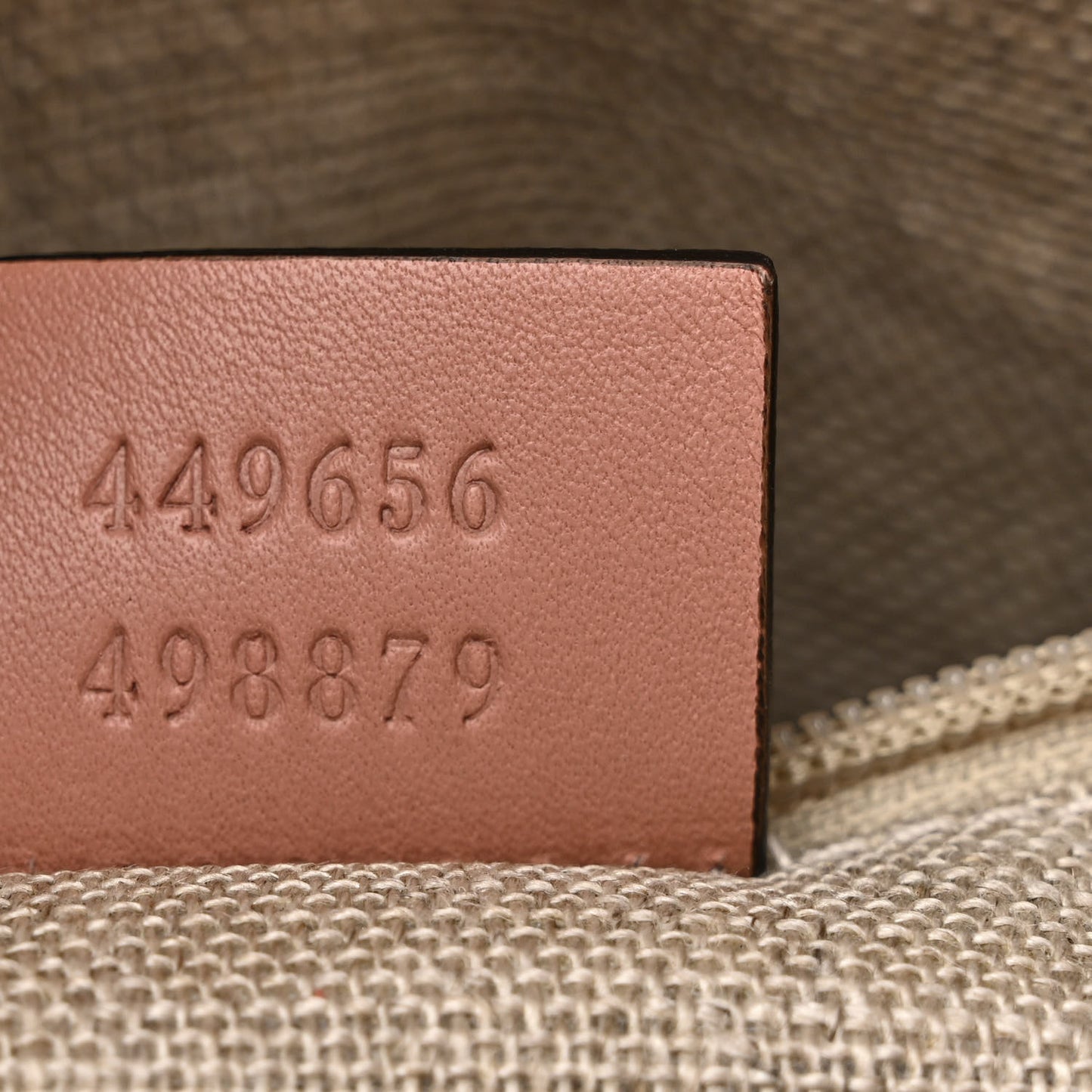 Soft Microguccissima Small Zippered Satchel Soft Pink