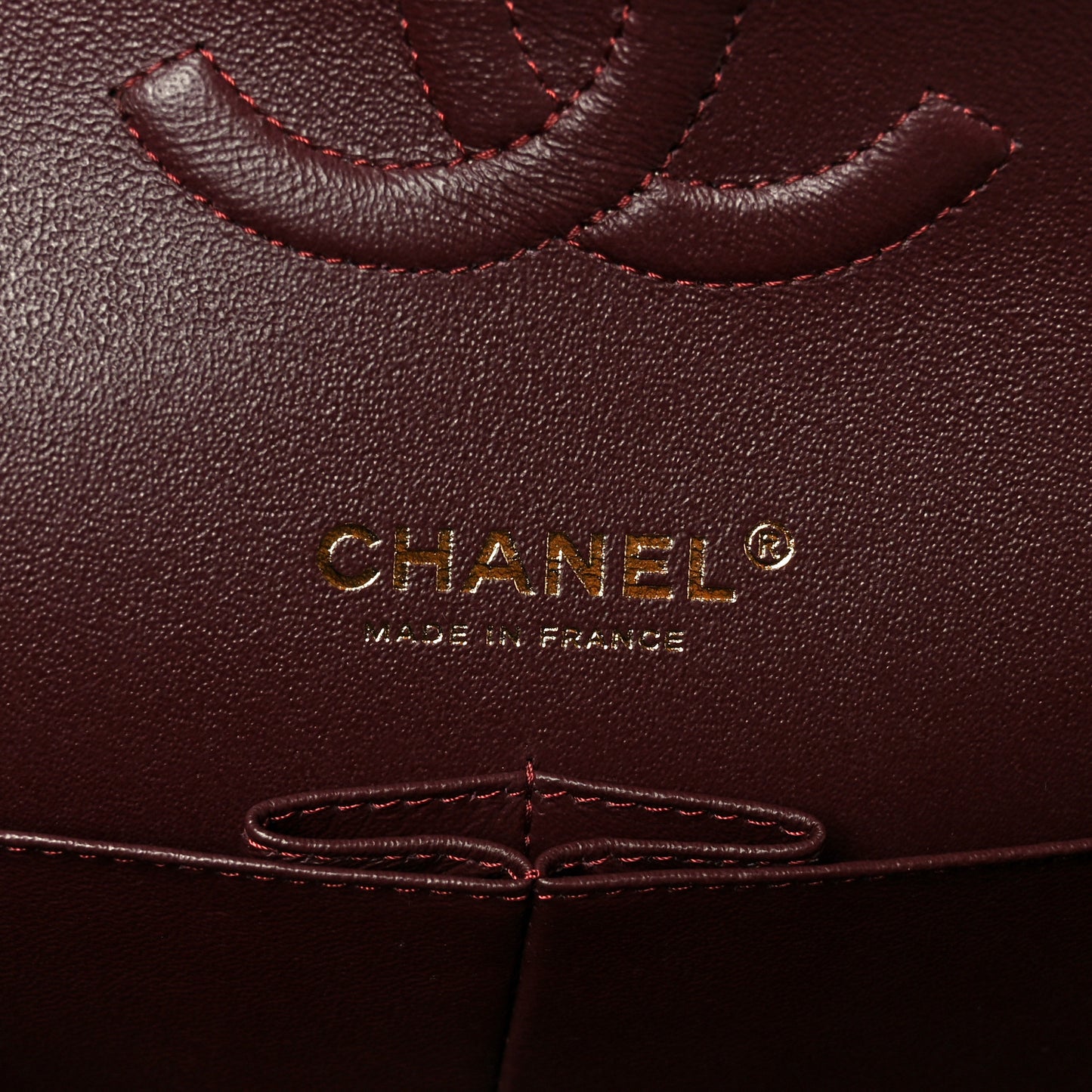 Lambskin Quilted Small Double Flap Black