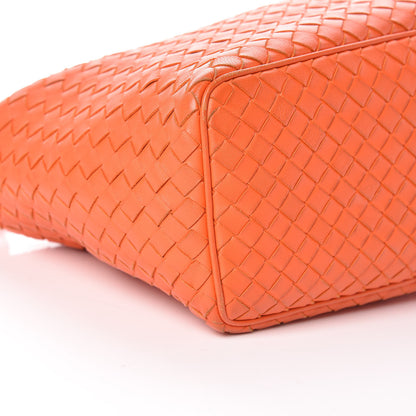 Bottega Veneta Nappa Intrecciato Small Shoulder Bag Tangerine 7 of 10