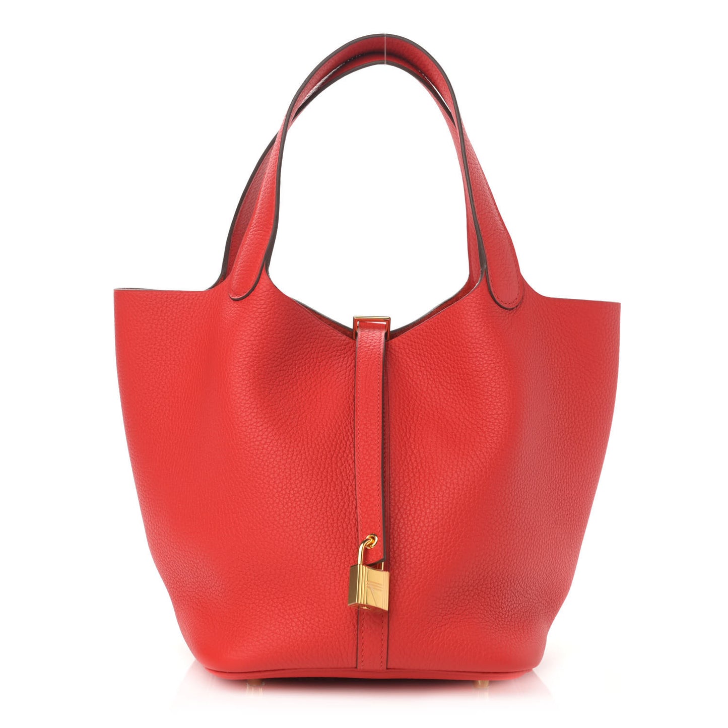Taurillon Clemence Picotin Lock 22 MM Rouge De Coeur