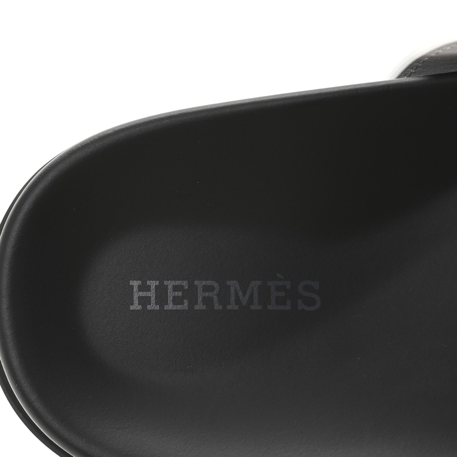 Hermes Calfskin Womens Chypre Sandals 35.5 White 8 of 10