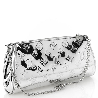 Louis Vuitton Monogram Miroir Pochette Eva Silver 3 of 9