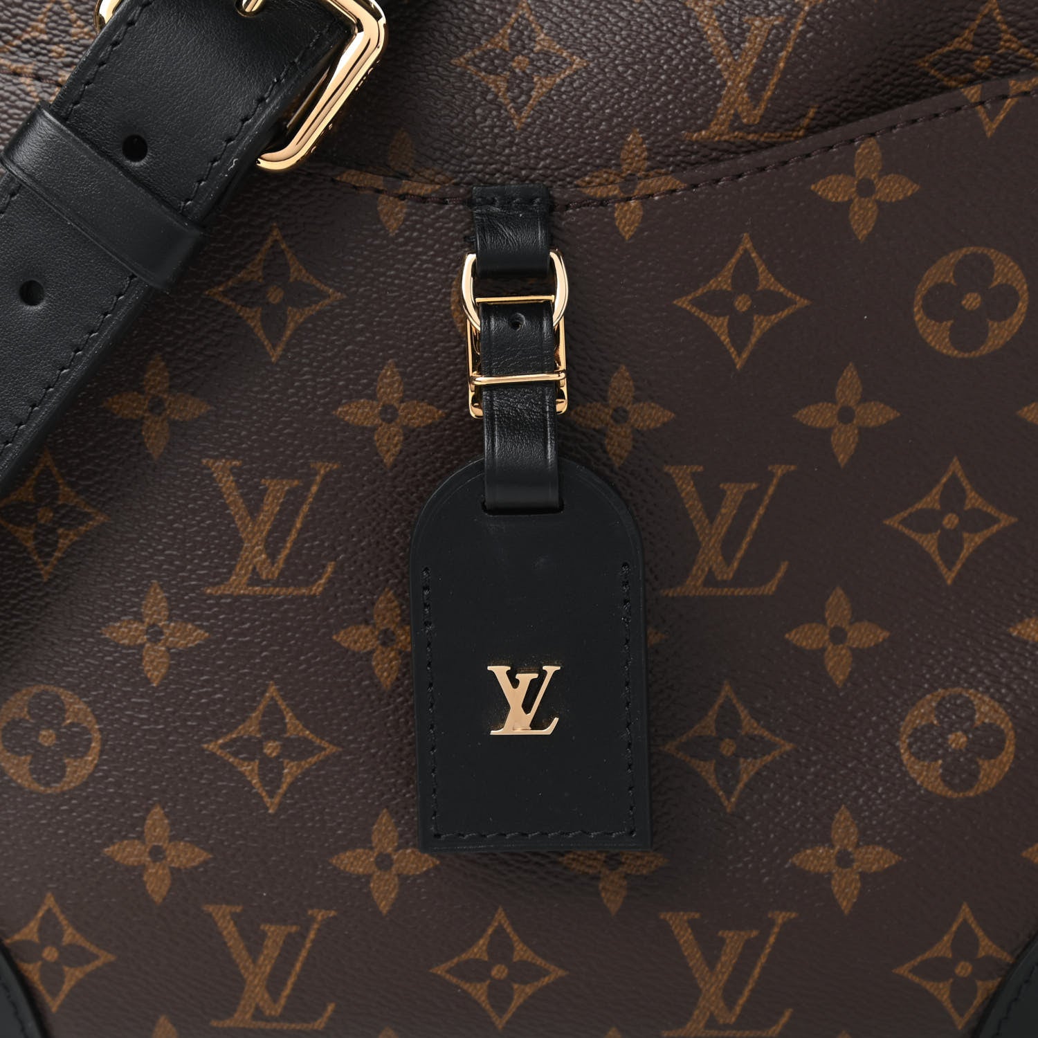Louis Vuitton Monogram Odeon PM Black 10 of 10