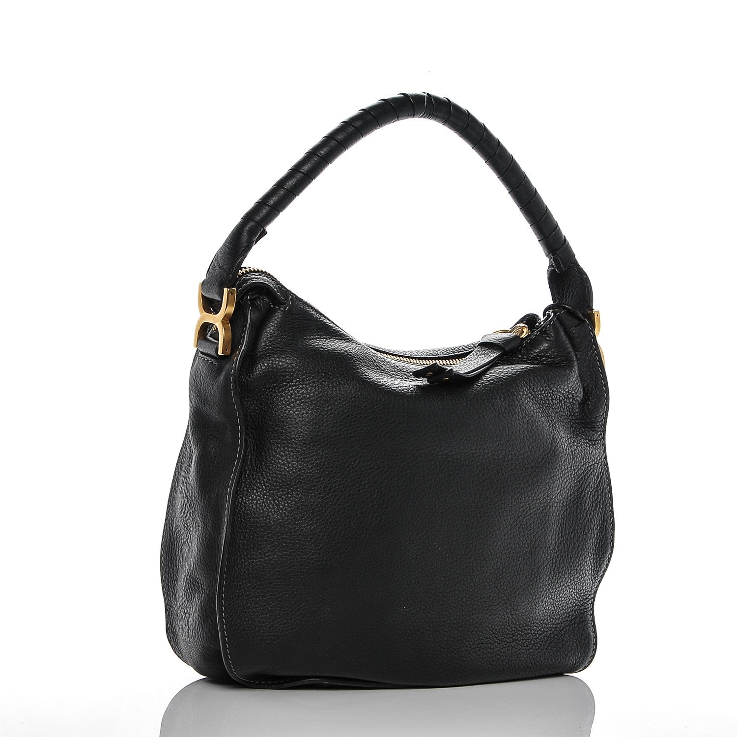 Chloe Calfskin Medium Marcie Hobo Black 3 of 6