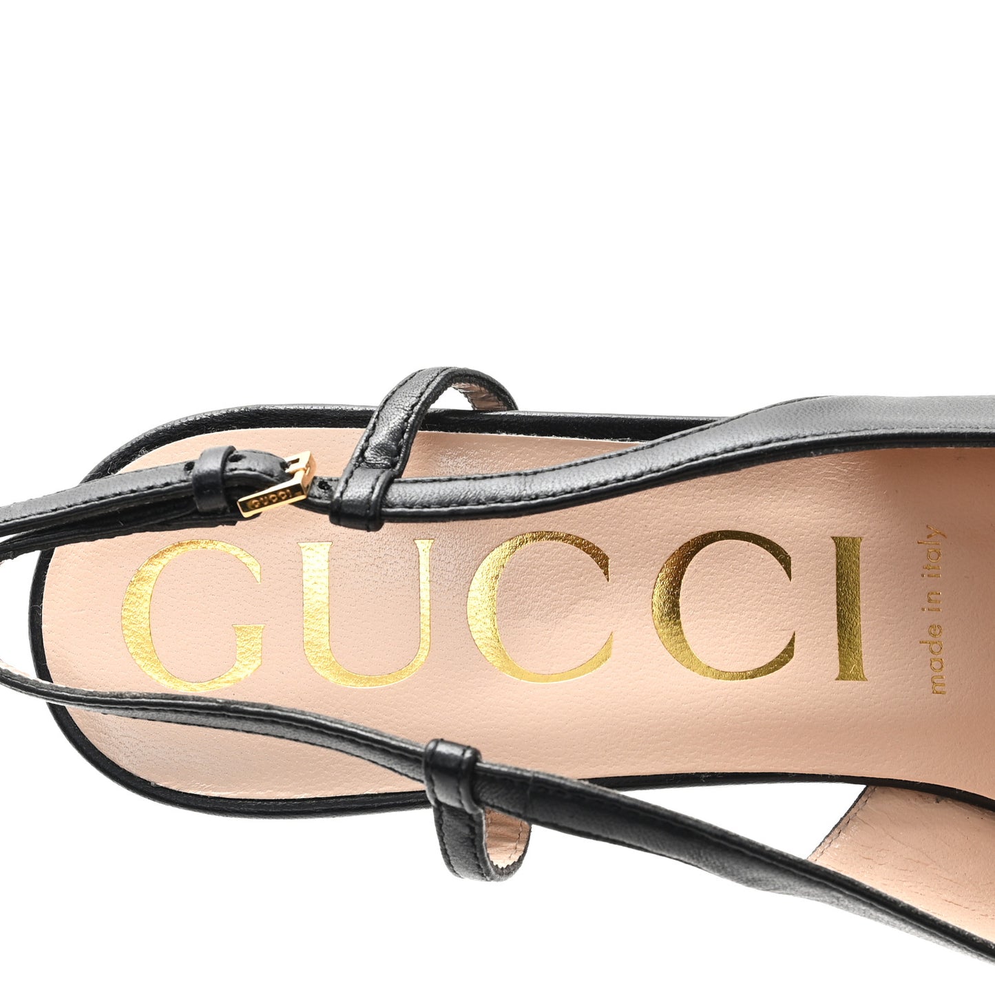 Nappa Horsebit Platform 35/120mm Slingback Pumps 40.5 Black