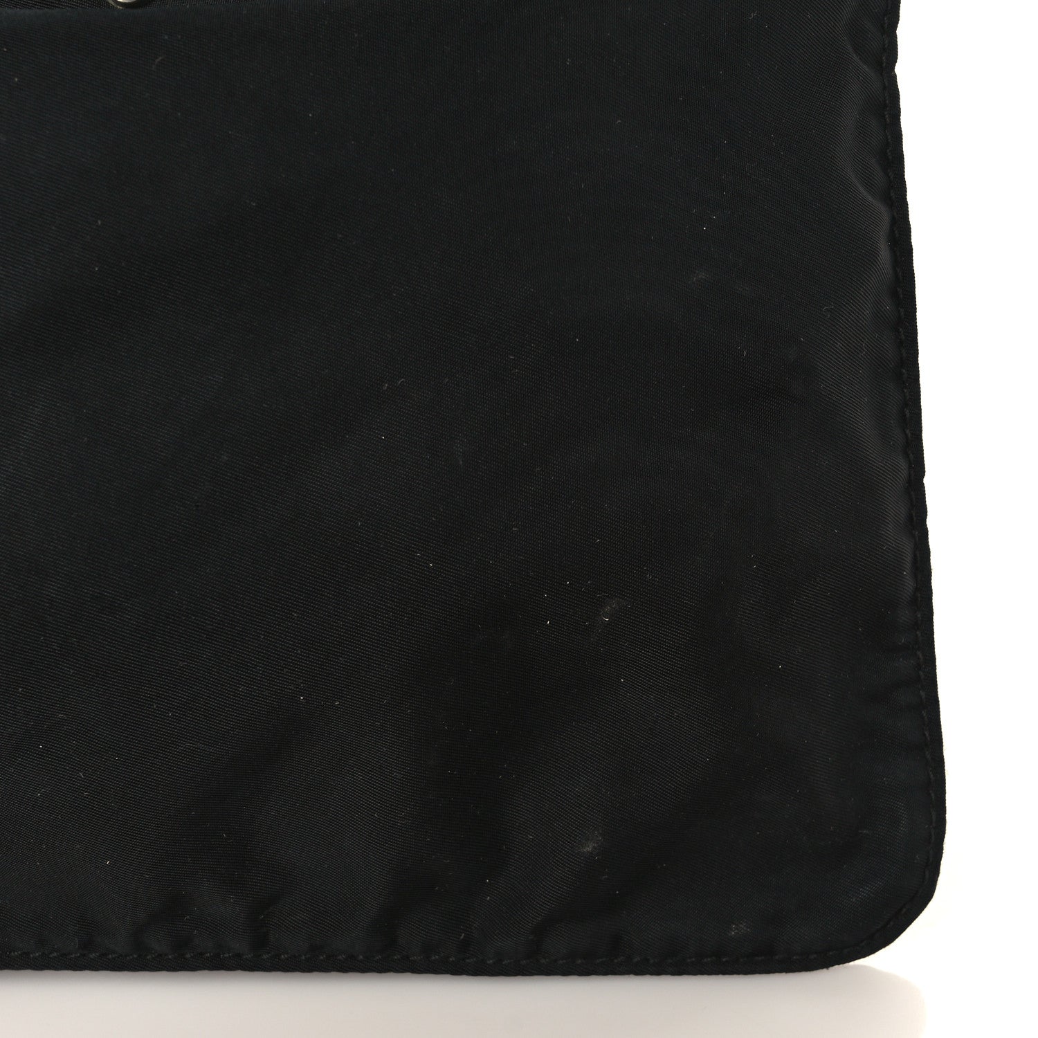 Prada Nylon Vela Flat Messenger Bag Black 11 of 11