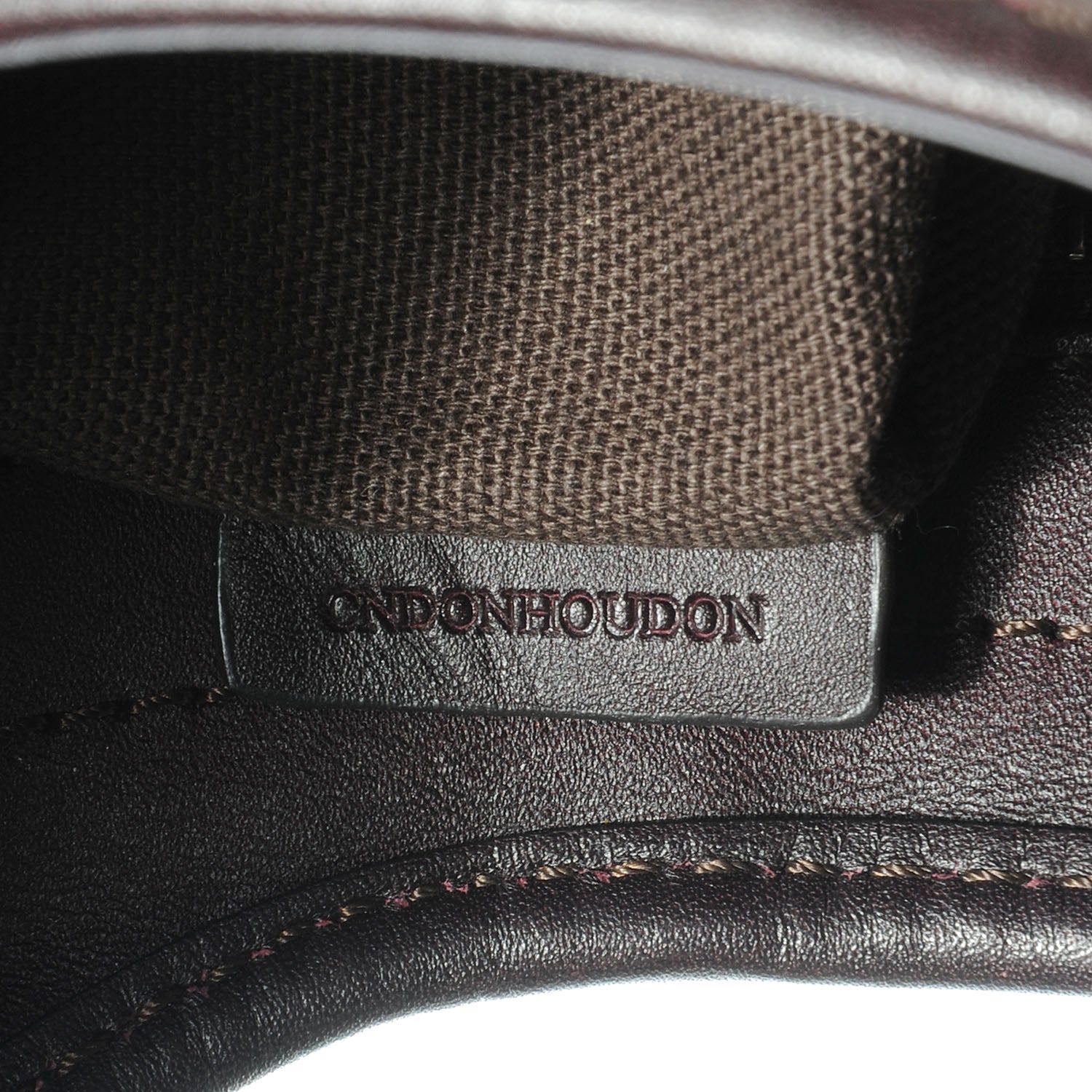 Burberry Smoked Check Brooklyn Hobo Trench Plum 10 of 10